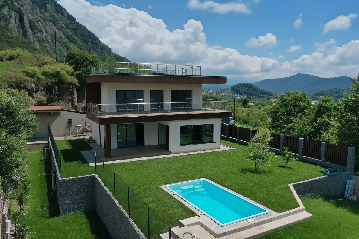 Композитный бассейн Laguna 6 — визуализация в Чебоксарах