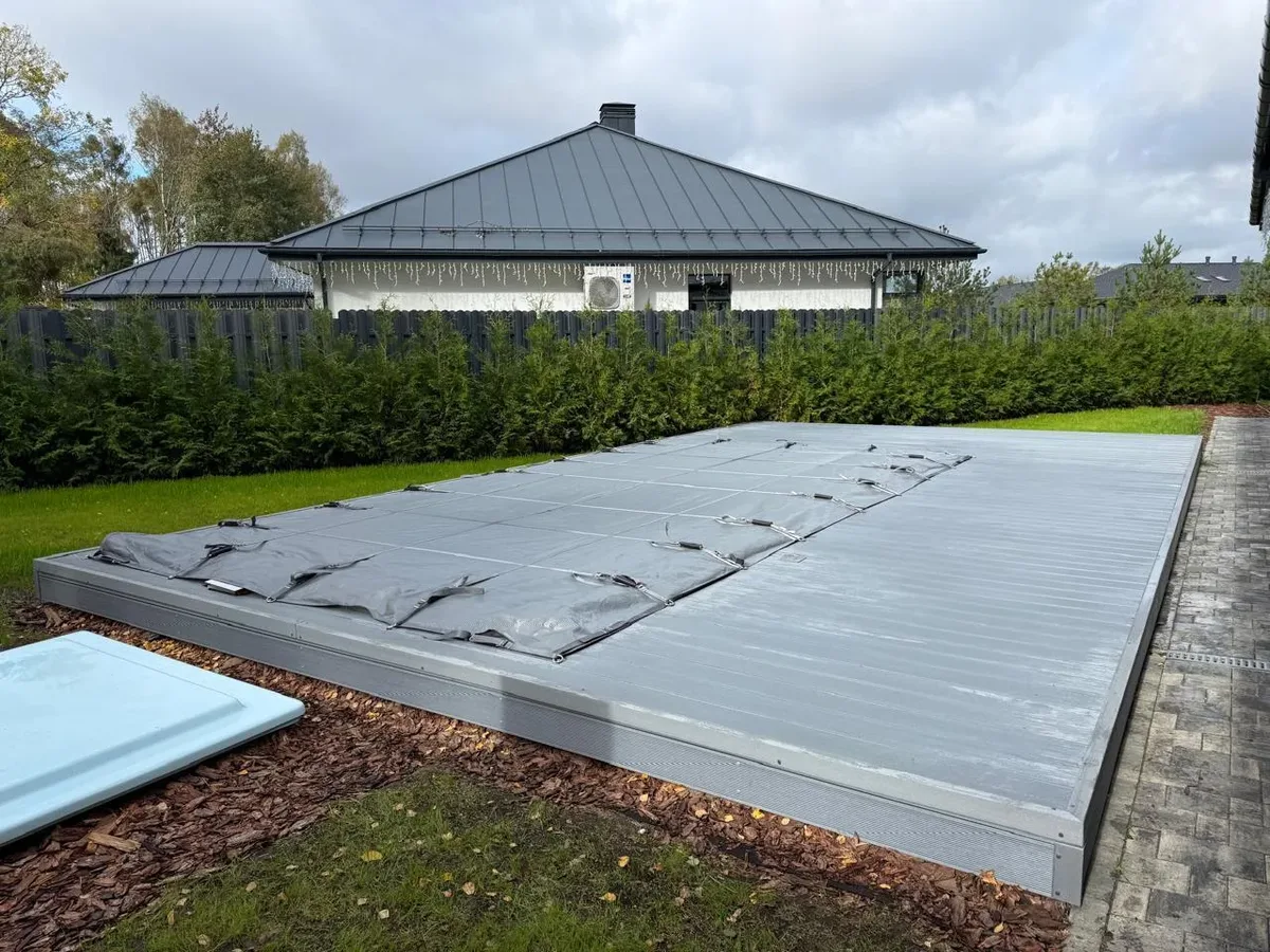 Покрывало Laguna Cover Mesh — установка в Чебоксарах