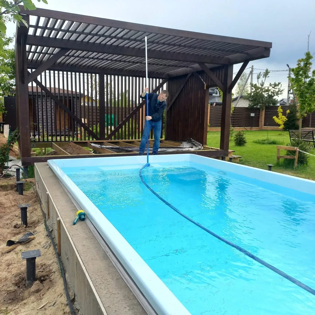 Копинговый бордюрный камень для бассейна Laguna в Чебоксарах