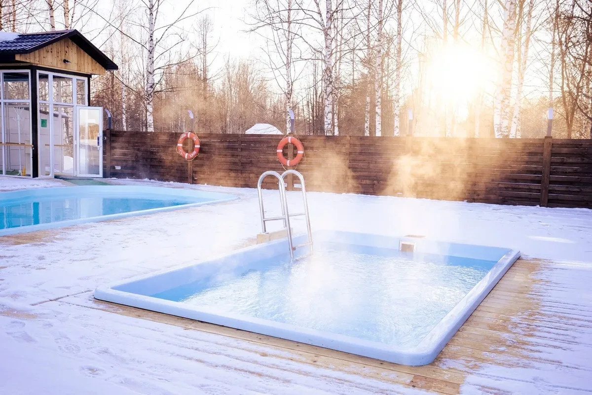 Композитный бассейн Laguna 4 — установка в Чебоксарах