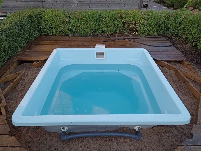 Композитная купель Laguna 2 — установка в Чебоксарах